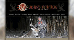 Desktop Screenshot of bustersoutfitters.com